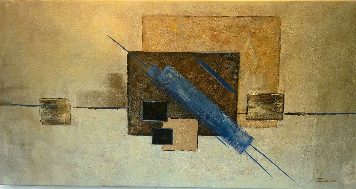 Compositie met vierkanten