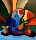Modern Stilleven met Flessen – Rinus Manschot