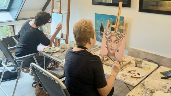 Workshop olieverf schilderen.