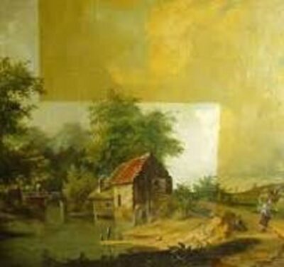 Cleaning and restoring paintings