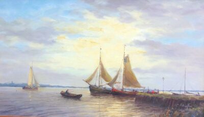 Bateaux à voile sur le Kagerplas.