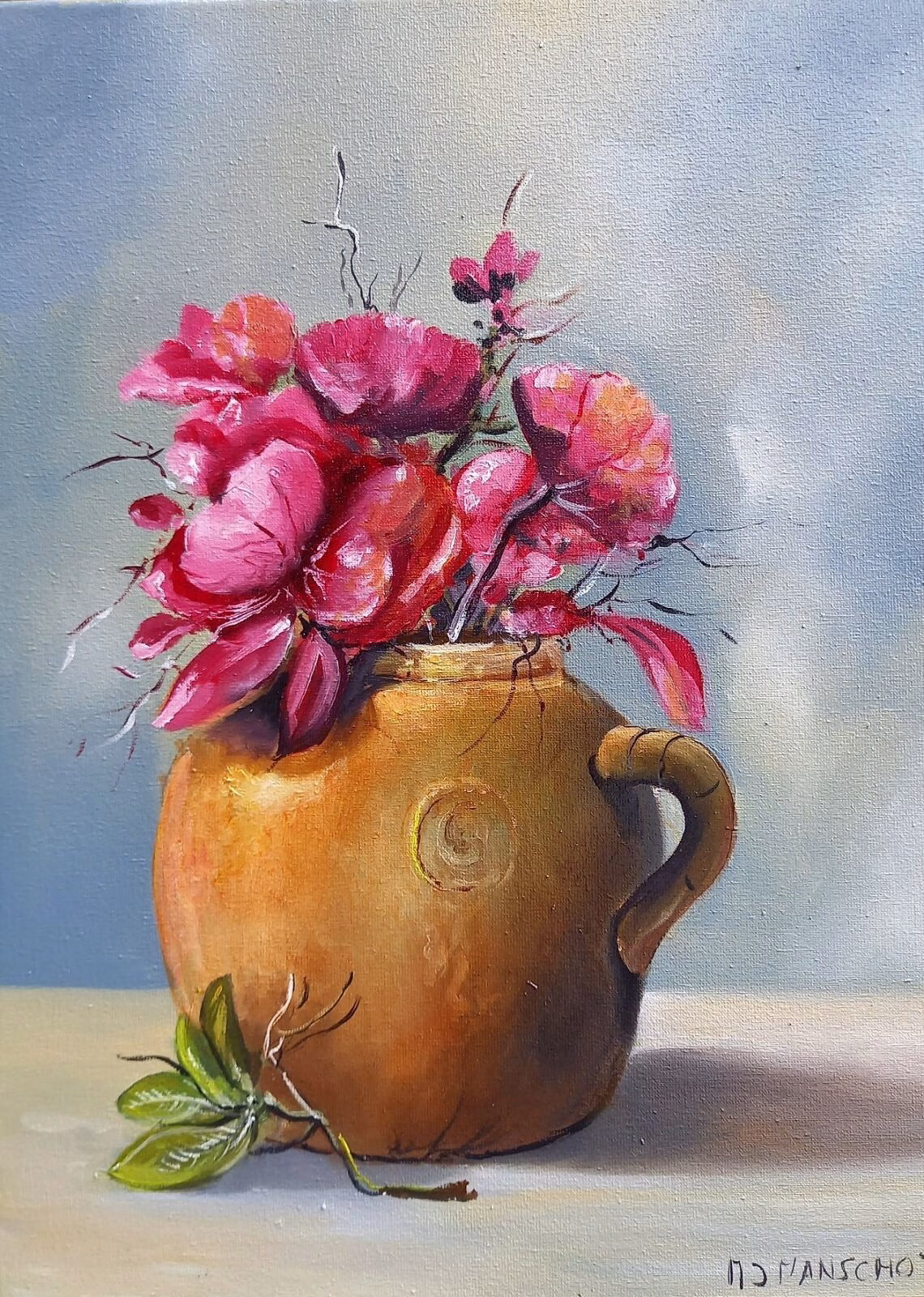 Natura morta con fiori.