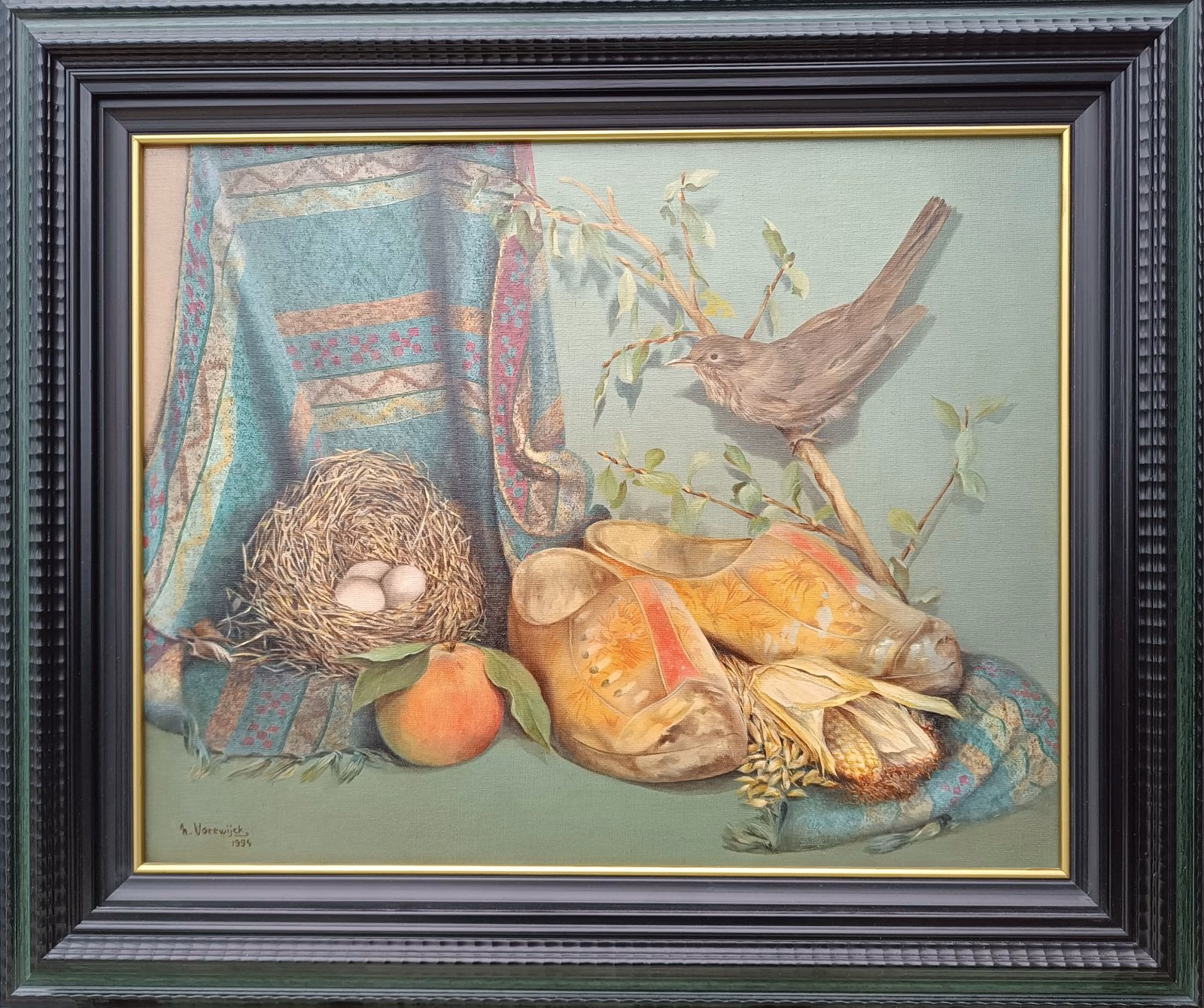 Vogels met nest. - Image 2