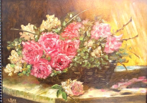 Still life with roses